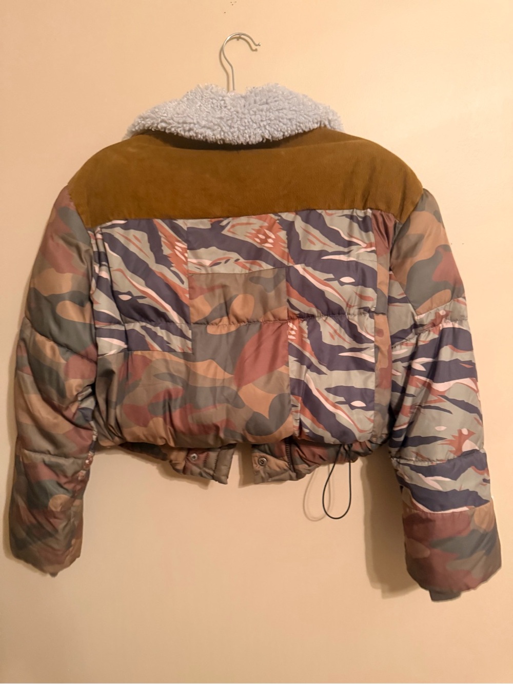 Free People Women's west Coast Puffer Jacket - Camo - Picture 5 of 6